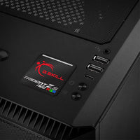 G.Skill Trident Z5 NEO RGB DDR5 RAM 1"x1" Chrome Effect Domed Case Badge / Sticker Logo