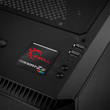 G.Skill Trident Z5 RGB DDR5 RAM 1"x1" Chrome Effect Domed Case Badge / Sticker Logo