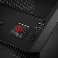 G.Skill Trident Z5 Royal DDR5 RAM 1"x1" Chrome Effect Domed Case Badge / Sticker Logo