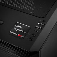 G.Skill Trident Z5 DDR5 RAM 1"x1" Chrome Effect Domed Case Badge / Sticker Logo