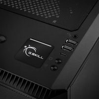 Insignia/logotipo adhesivo de caja abovedada con efecto cromado de 1"x1" de G.Skill
