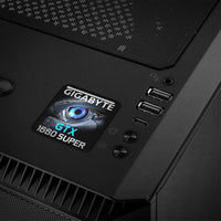 Gigabyte GeForce GTX 1660 Super 1"x1" Estuche abovedado con efecto cromado Insignia / Logotipo adhesivo