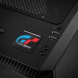 Gran Turismo GT 1"x1" Badge de boîtier bombé effet chromé / Logo autocollant
