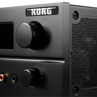 Korg 2"x0.5" Chrome Effect Domed Case Badge / Sticker Logo