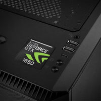 nVidia GeForce GTX 1650 1"x1" Insignia de caja abovedada con efecto cromado / Logotipo adhesivo