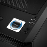 PC Linux OS aka PCLOS, PCLinuxOS 1"x1" Chrome Effect Domed Case Badge / Sticker Logo