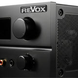 Revox 2"x0.5" Insignia de caja abovedada con efecto cromado / Logotipo adhesivo