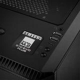 Samsung 970 EVO PLUS NVMe M.2 1"x1" Estuche abovedado con efecto cromado Insignia / Logotipo adhesivo