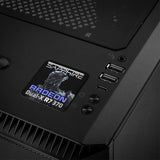 Sapphire Radeon Dual-X R7 370 1"x1" Caja abovedada con efecto cromado Insignia/logotipo adhesivo