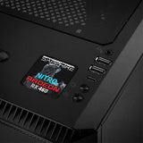Sapphire Radeon Nitro RX 460 Insignia/logotipo adhesivo con caja abovedada con efecto cromado de 1"x1"
