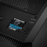 Sapphire Radeon VAPOR-X R9 290 Insignia/logotipo adhesivo con caja abovedada con efecto cromado de 1"x1"