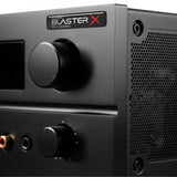 Sound BlasterX Pro-Gaming 2"x0.5" Estuche abovedado con efecto cromado Insignia/logotipo adhesivo