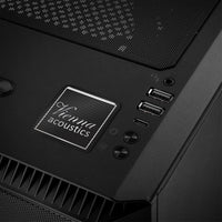 Vienna Acoustics Insignia/logotipo adhesivo de caja abovedada con efecto cromado de 1"x1"