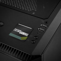 Zotac Gaming 1"x1" Chrome Effect Domed Case Badge / Sticker Logo