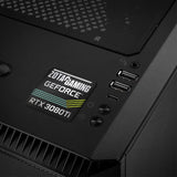 Zotac GeForce RTX 3080 Ti 1"x1" Estuche abovedado con efecto cromado Insignia / Logotipo adhesivo