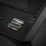Zotac GeForce RTX 4080 Ti 1"x1" Estuche abovedado con efecto cromado Insignia / Logotipo adhesivo