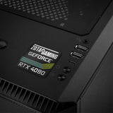 Zotac GeForce RTX 4090 1"x1" Estuche abovedado con efecto cromado Insignia / Logotipo adhesivo