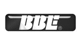 BBE 2"x0.5" Badge de boîtier bombé effet chromé / Logo autocollant
