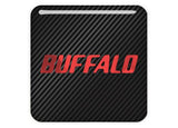 Buffalo Red 1"x1" Chrome Effet Dôme Case Badge / Autocollant Logo