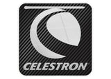 Celestron 1"x1" Badge de boîtier bombé effet chromé / Logo autocollant