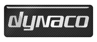 Dynaco 2.75"x1" Chrome Effect Domed Case Badge / Sticker Logo