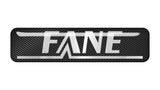 Fane 2"x0.5" Chrome Effect Domed Case Badge / Sticker Logo