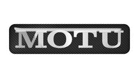 MOTU 2"x0.5" Chrome Effect Domed Case Badge / Sticker Logo