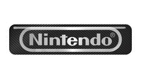 Nintendo 2"x0.5" Chrome Effect Domed Case Badge / Sticker Logo