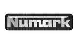 Numark 2"x0.5" Chrome Effect Domed Case Badge / Sticker Logo