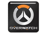 Overwatch 1"x1 » Badge de boîtier bombé effet chromé / Logo autocollant