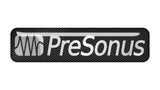 PreSonus 2"x0.5" Chrome Effect Domed Case Badge / Sticker Logo