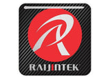 Raijintek Insignia de caja abovedada con efecto cromado de 1 "x 1" / Logotipo adhesivo