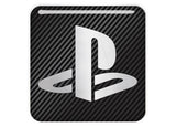Sony PlayStation 5 PS5 1"x1" Insignia de caja abovedada con efecto cromado / Logotipo adhesivo