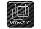 Insignia/logotipo adhesivo de caja abovedada con efecto cromado de VMWare de 1"x1"