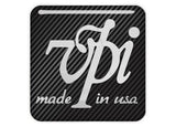 Insignia/logotipo adhesivo de caja abovedada con efecto cromado de 1"x1" de VPI Industries