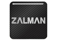 Zalman 1"x1" Chrome Effect Domed Case Badge / Sticker Logo